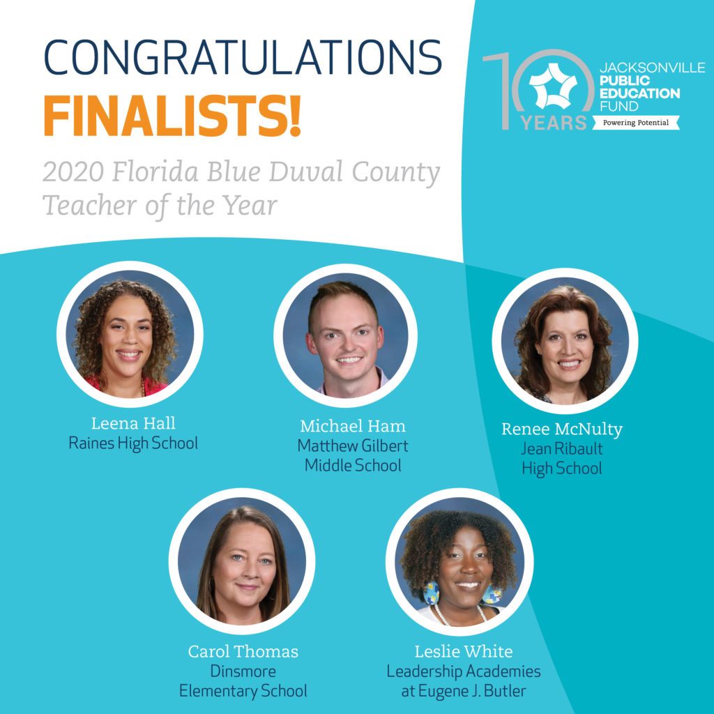 Duval County announces 2020 Teacher of the Year Finalists Team Duval News