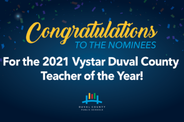 Teacher of the Year banner