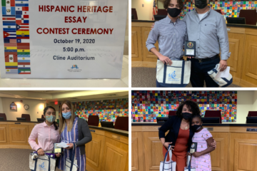 Students pay tribute to their heroes during Hispanic Heritage Essay Contest Ceremony