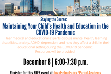 Staying the Course - Parent Academy COVID Webinar with UF Health