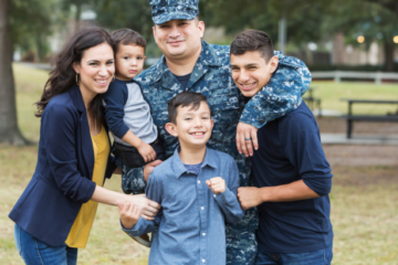 Military Family Photo