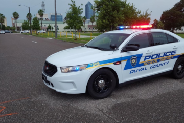 Photo of a school police vehicle