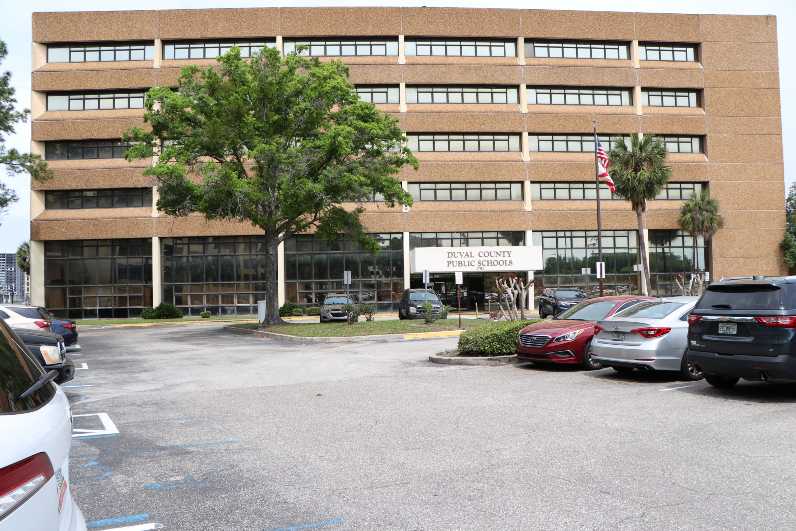 Exterior of district administration building