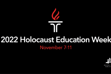 2022 Holocaust Education Week. Nov. 7 - 11
