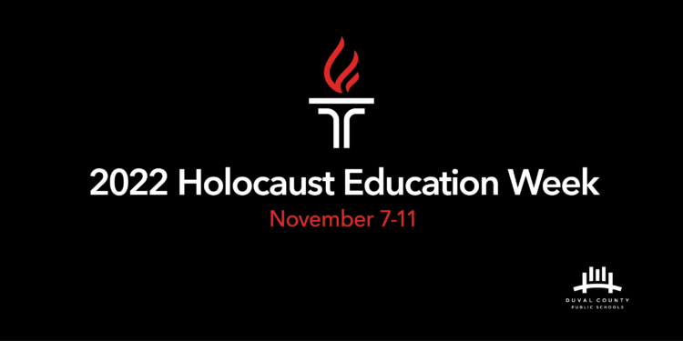 2022 Holocaust Education Week. Nov. 7 - 11