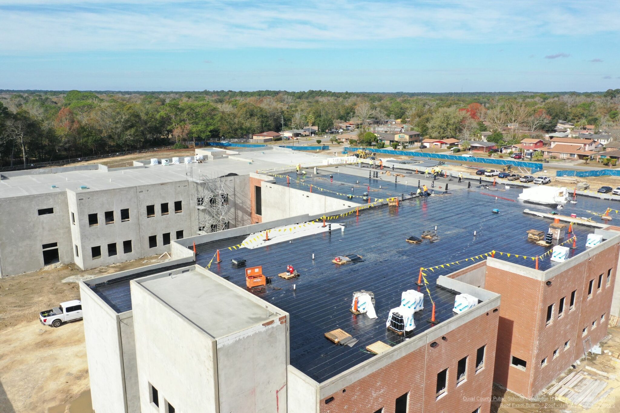 Video Celebrating new milestones in the construction of Rutledge Pearson Elementary Team