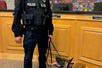 Duval County School Police dog K9 Maverick