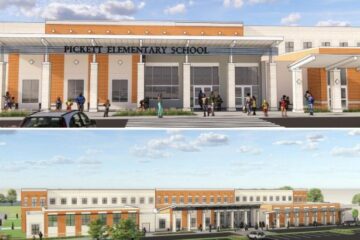Pickett Elementary external rendering