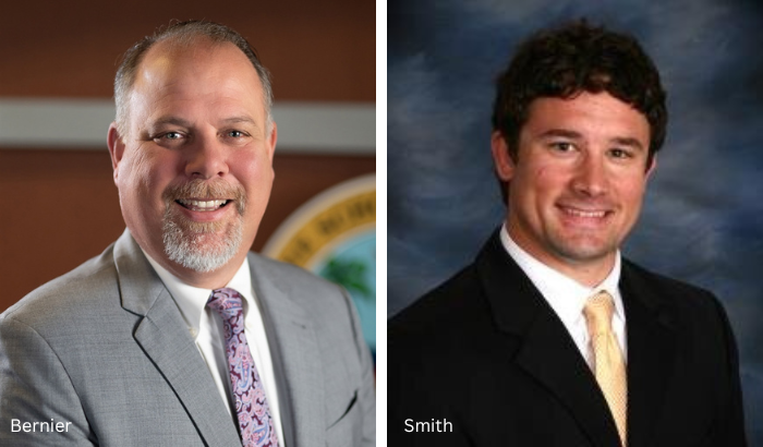 Headshots of Dr. Bernier and Dr. Smith